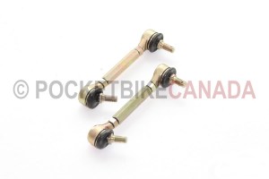 mini atv tie rods set with ends g1010067